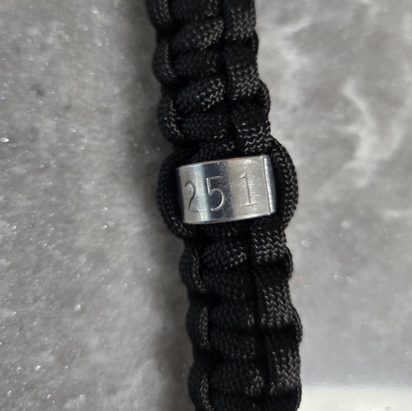 Authentic Ducks Unlimited Bird Band on Handmade Paracord Key Chain - Picture 4 of 8